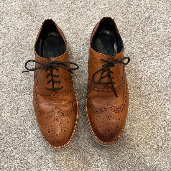 Cole Haan Grand OS Morris Brown Wingtip‎ Oxford Shoes Size 8.5 M main image 7
